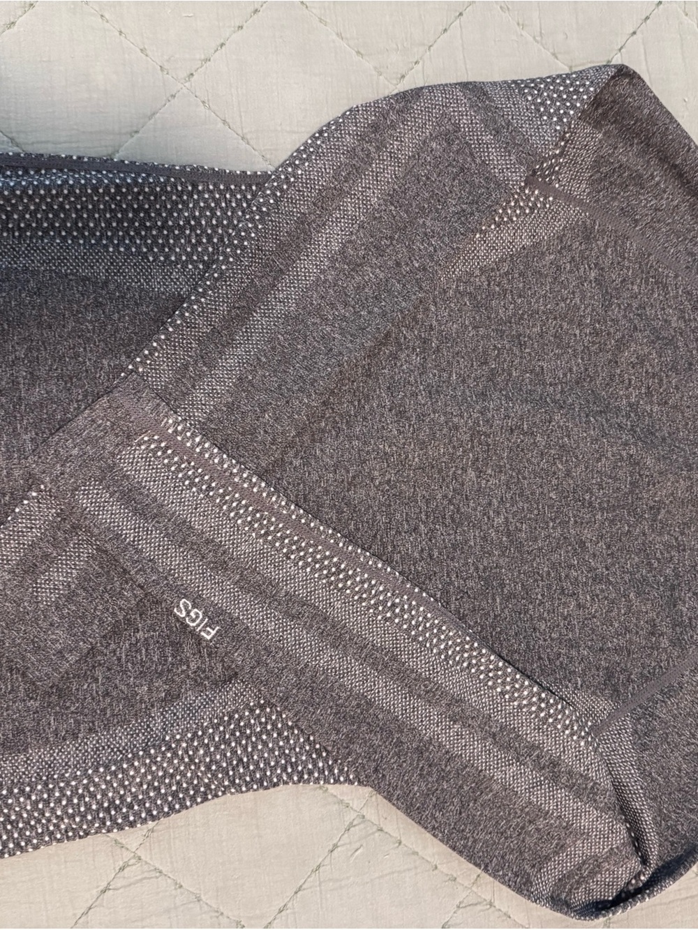 Figs Men's Gray Crewneck Sweater
